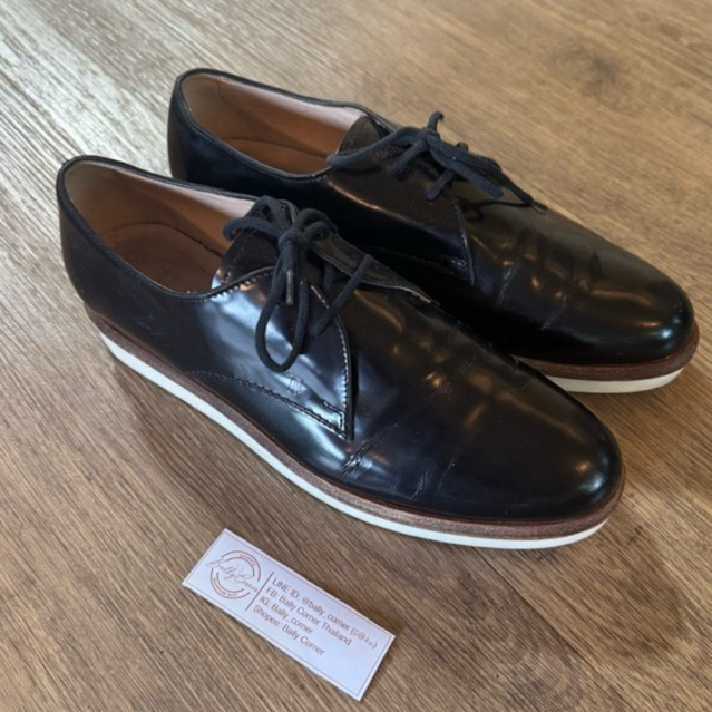 รองเท้าทรง oxford Tod’s ไซส์ 37 มือสอง ของแท้ 100%