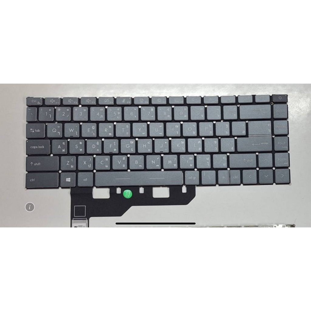 คีย์บอร์ด โน๊ตบุ๊ค แล็ปท็อป Keyboard Replacement MSI Creator Z16 MS-1571 Z16-A11U A11UE A11UET MS157