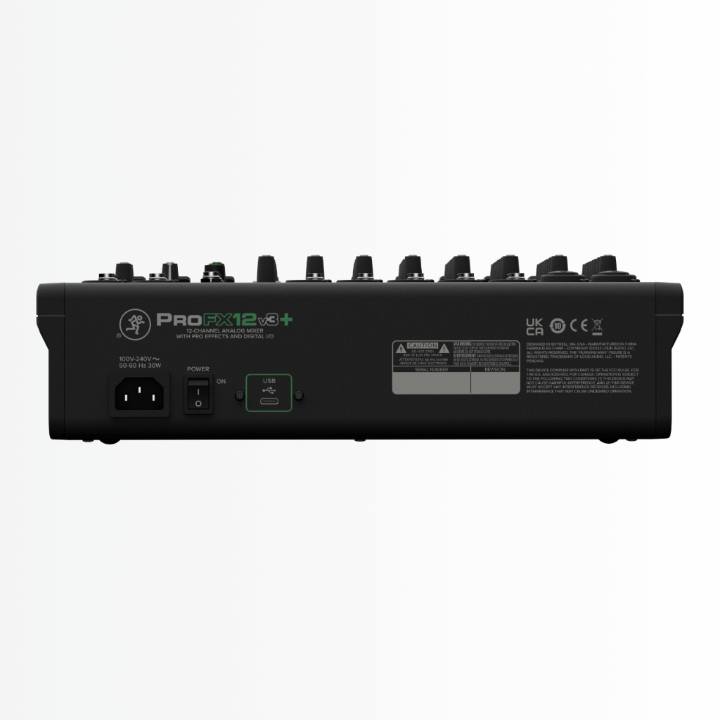 (ส่งฟรี/ผ่อน0%) MACKIE ProFX12v3+ Mixer มิกเซอร์ 12CH มี บลูทูธ Hi-Z เทคโนโลยี GiG FX+ ปรีแอมป์ไมค์ ONYX ราคา ถูกที่สุด ดีลบีเคเค แกลเลอรีภาพที่ 5