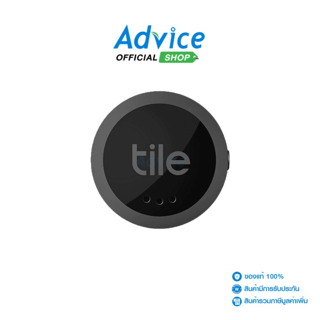 Tile อุปกรณ์ติดตาม Sticker (2022) RE-42001-AP (Black) - A0159865