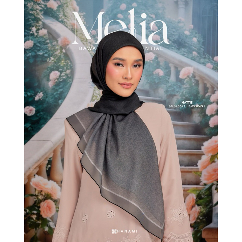 🔥พร้อมส่งทุกสี🔥 คอลใหม่ล่าสุด Hanami Hijab สีพื้น ผ้าคลุมหอม รุ่นใหม่ล่าสุด 💐 71 สีปังๆ