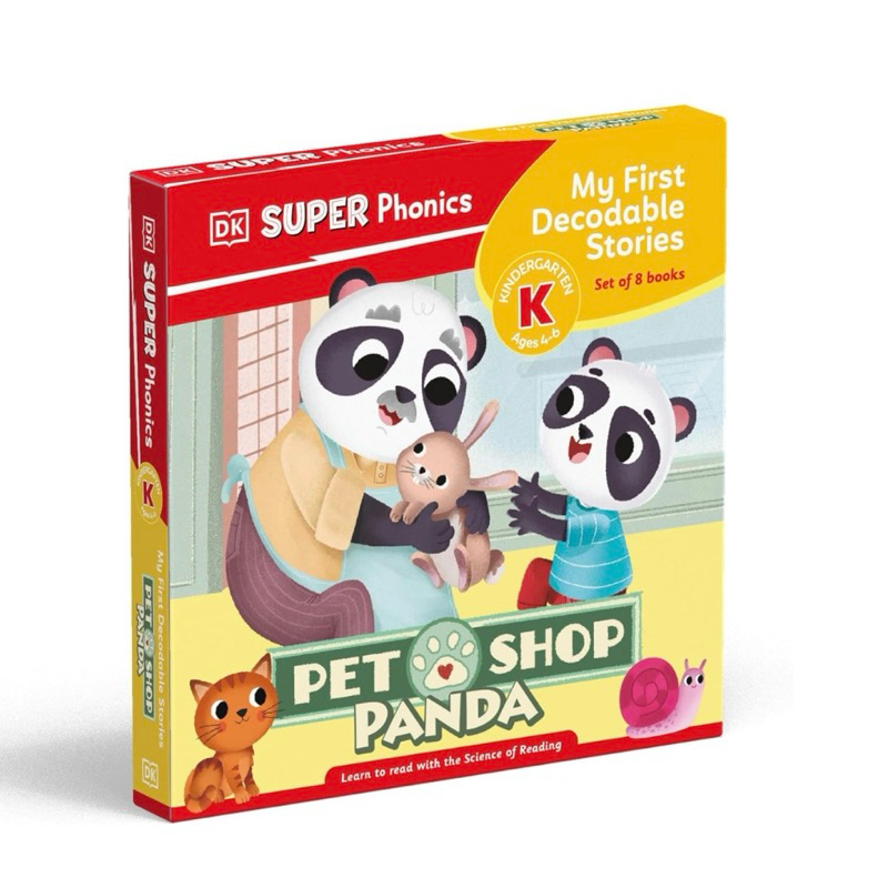 DK Super Phonics My First Decodable Stories Pet Shop Panda