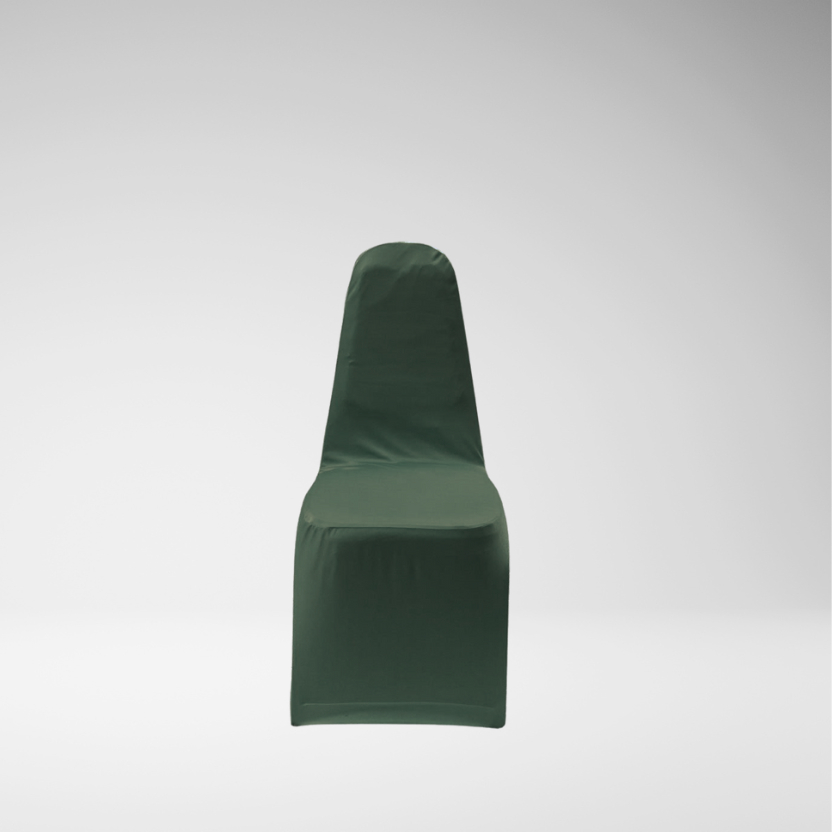 ผ้าคลุมเก้าอี้เหล็กเบาะนั่งหุ้มด้วยหนังหัวทรงA  เหมาะสำหรับงานประชุม งานสัมนา และงานอื่นๆ - รูปที่ 2