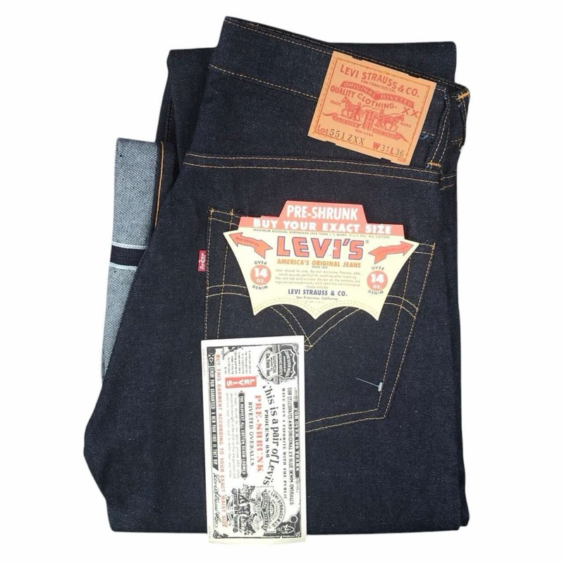 LEVISS 551ZXX BIG E LVC 1962 MADE IN USA 🇺🇸