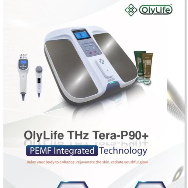 โอลี่ไลฟ์ เทราเฮิรตซ์ เทร่าพี-90+ พลัส Olylife THz Tera-P90 Plus ของแท้100% เครื่องวางเท้าสุขภาพ มีเ