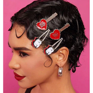 [พร้อมส่ง🇹🇭] กิ๊บติดผม Betty Boop 4-6 pcs/pack ไม่ทิ้งรอยหนีบบนเส้นผม
