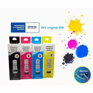หมึกเติม EPSON 003 L3110 /L3150/L3250 คุณภาพเกรดพรีเมี่ยม