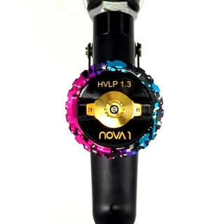 Auarita กาพ่นสี NOVA 1 RAINBOW หัวเล็ก 1.3 มม. 600 ซีซี HVLP กาบน กาหงาย ขนาดเล็ก spray gun ออริต้า