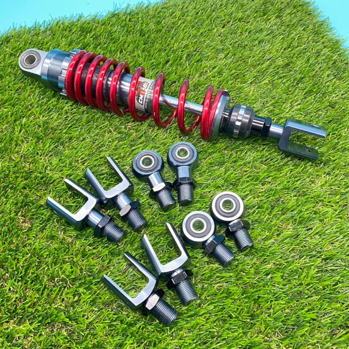 หูต่อโช๊ค หูผ่าPCXและหูกลมWAVE หูเดิมและ+10MM สำหรับใส่รถมอเตอร์ไซค์และรถไฟฟ้า