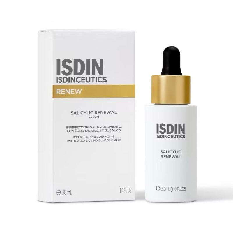 ISDINCEUTICS SALICYLIC RENEWAL SERUM 30ML เซรั่มเคลียร์สิว คุมมัน พร้อมฟื้นฟูผิวใหม่ เลือนริ้วรอย - รูปที่ 5