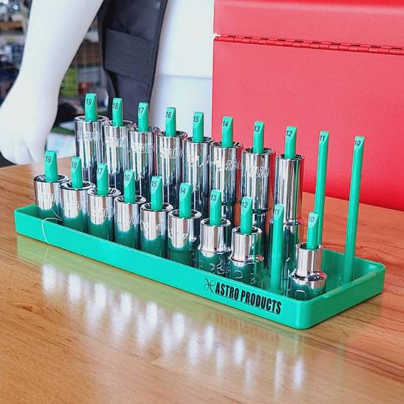 New Item ขาตั้งซอคเก็ตพลาสติก 1/2DR สีเขียว - รูปที่ 4