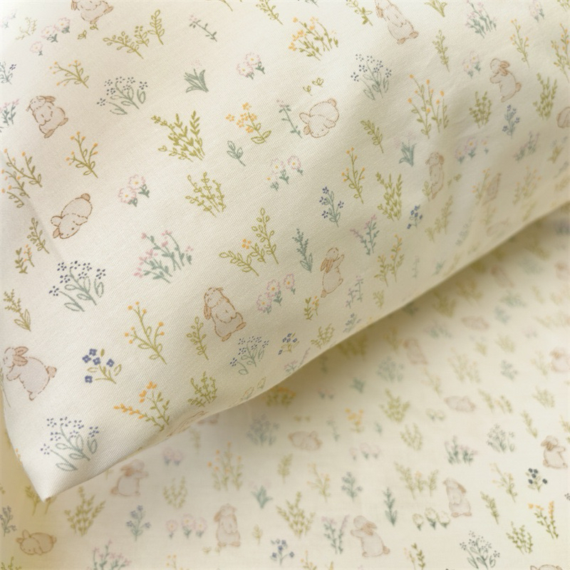 ผ้าcotton 100% หน้ากว้าง 235 cm.(92”) ลายน่ารักมาก เนื่อนุ่ม พร้อมส่ง