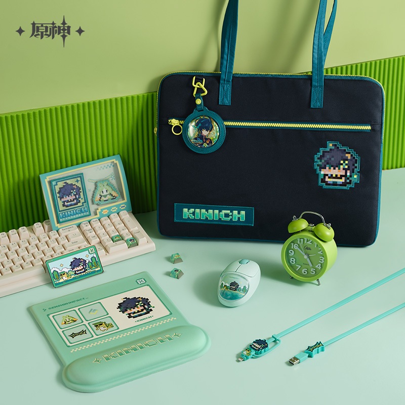 [ พร้อมส่ง / Official ] Genshin Impact Natlan Pixel Series เกนชิน อิมแพค Natlan ซีรีส์ Pixel Kinich Keycap Mouse Pad