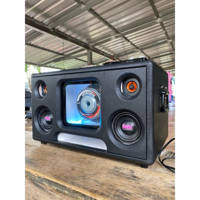 ลำโพงแบนพาส 6.5 กลาง 3“Koma