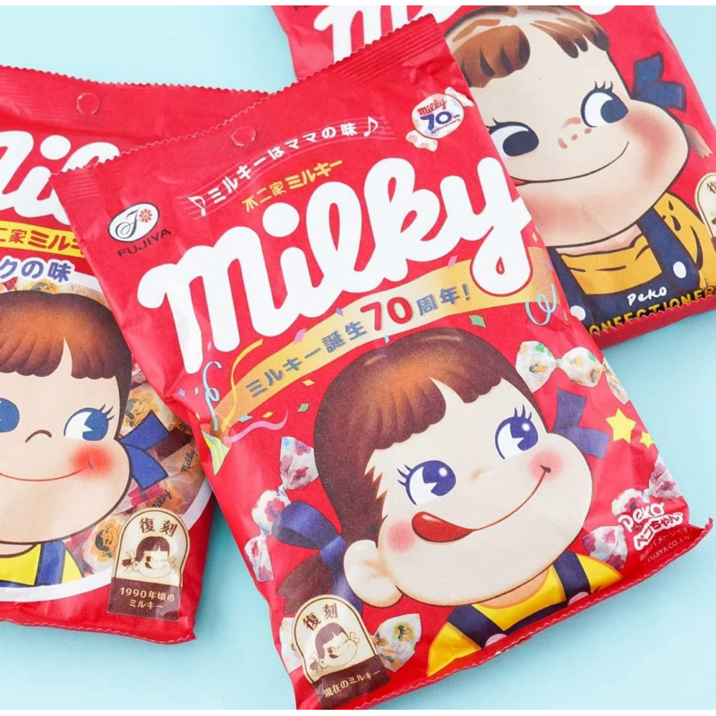 ลูกอม ทอฟฟี่นม เป๊ะโกะ Milky Peko Candy ขนาด 100 กรัม Fujiya Peko