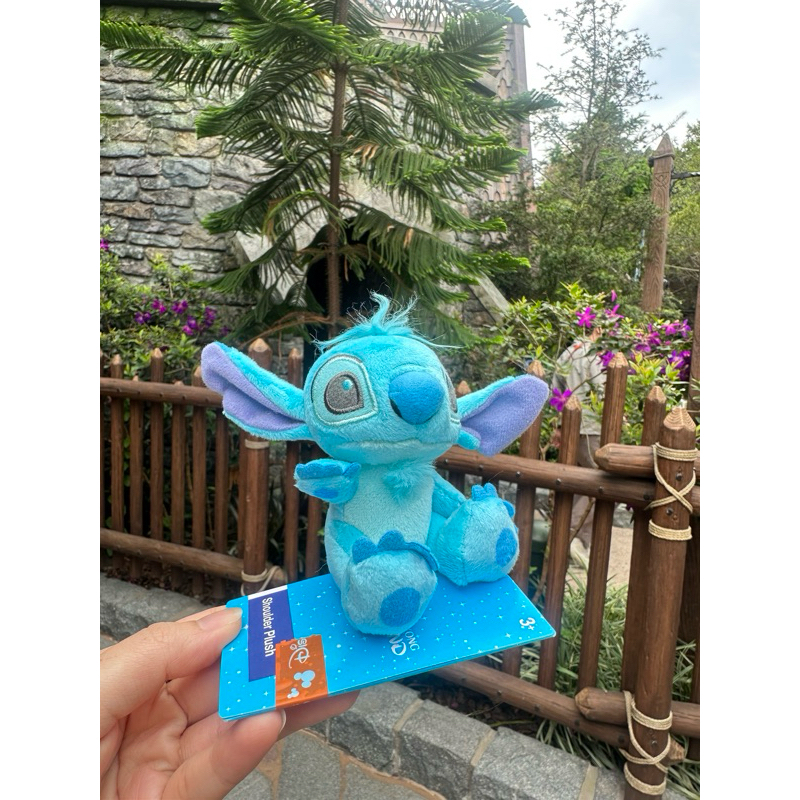ตุ๊กตาเกาะไหล่ สติ๊ช Stitch from HK Disneyland