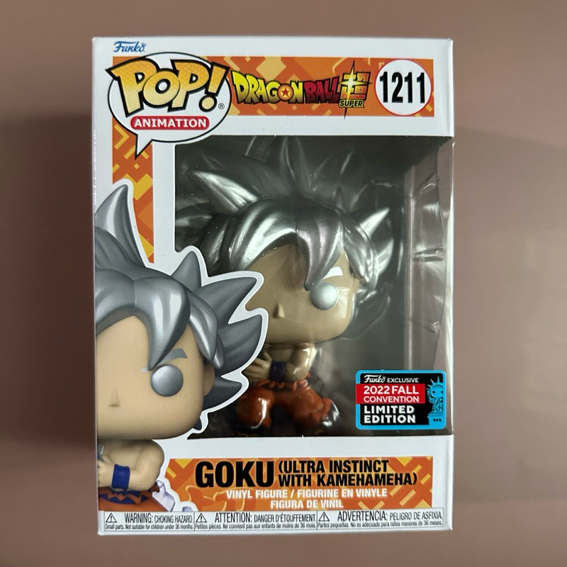 Funko pop Goku ultra instinct[Deagon ball]