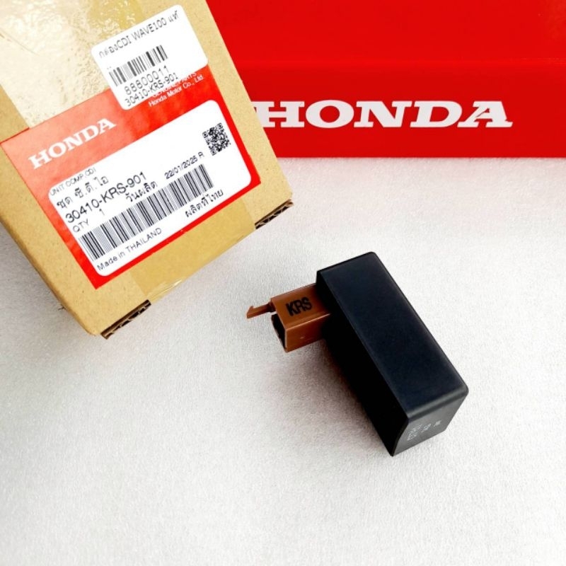 กล่องไฟ CDi แท้ศูนย์ DREAM100 ( ทุกรุ่น ) / WAVE100 ( ทุกรุ่น ) / WAVE110S ระหัส 30410-KRS-901