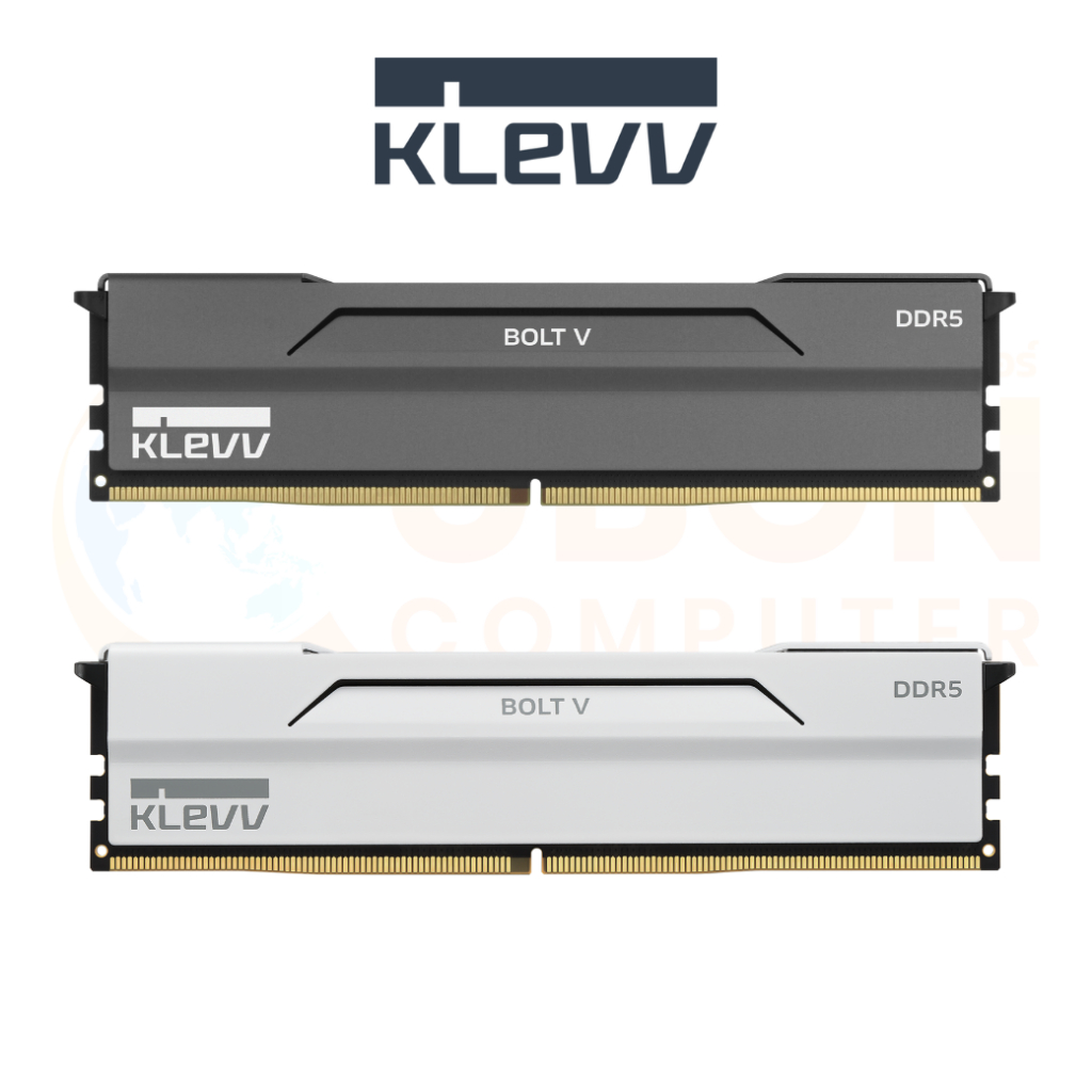 RAM (แรมพีซี) KLEVV BOLT V GAMING OC 32GB (16GBx2) DDR5 6000MHZ CL28