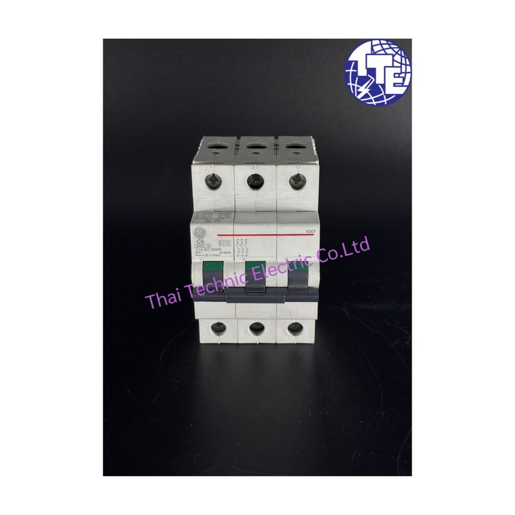 MCB "GE" G63C06 674649 3P 6AMP 6KA