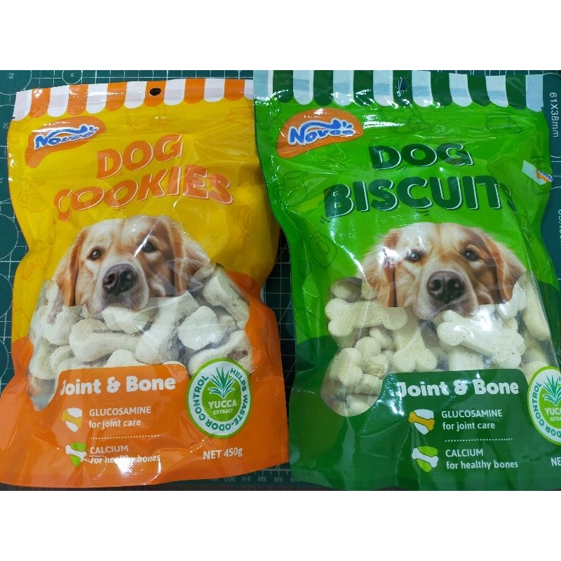 Novee Dog cookies หรือ dog biscuits ขนาด 450g