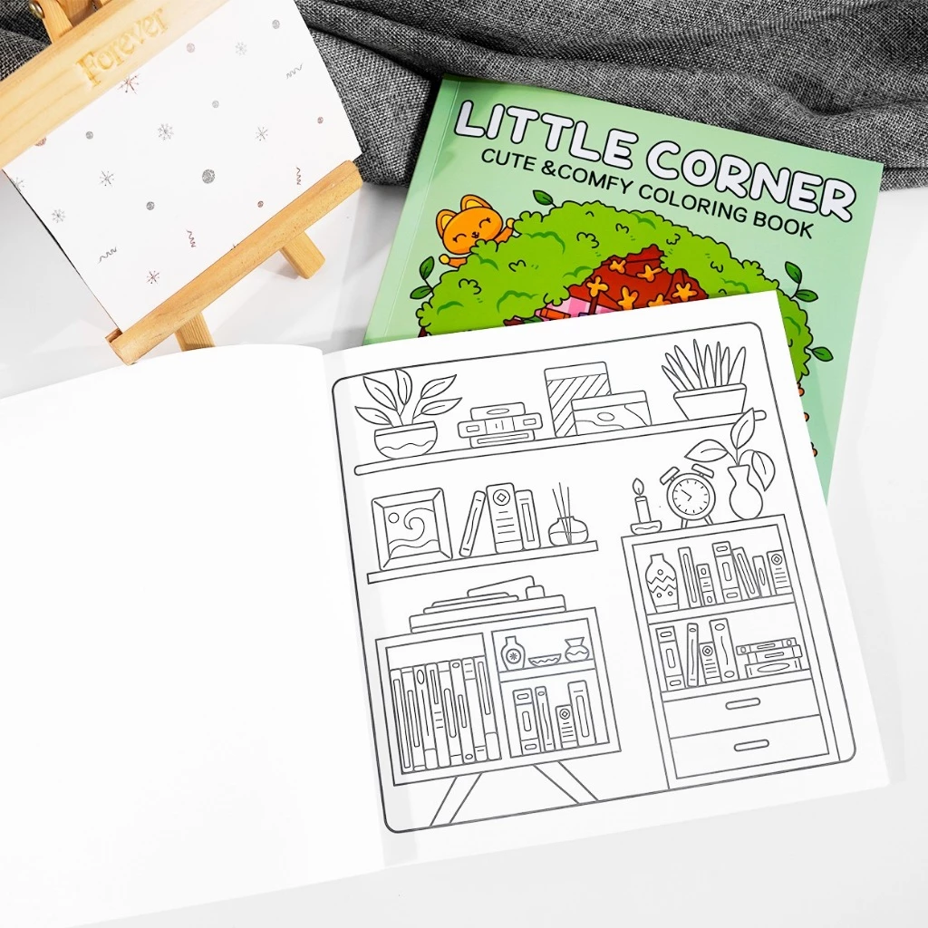 MW สมุดระบายสี หนังสือภาพวาดกราฟฟิตีเพื่อการศึกษา Doodles Book ผู้ใหญ่และวัยรุ่น Sticker Colouring Books Stationery thumbnail 7