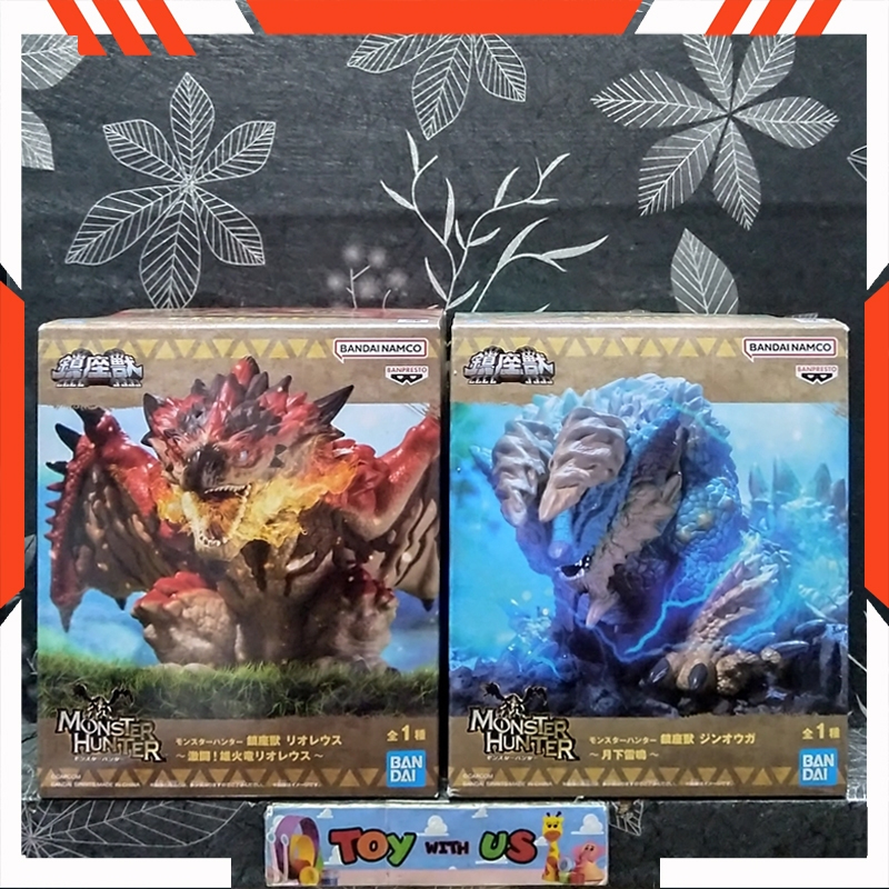 BANDAI FIGURE: MONSTER HUNTER / มอนสเตอร์ฮันเตอร์ - RATHALOS / ราธาลอส - ZINOGRE / ซิโนเกร