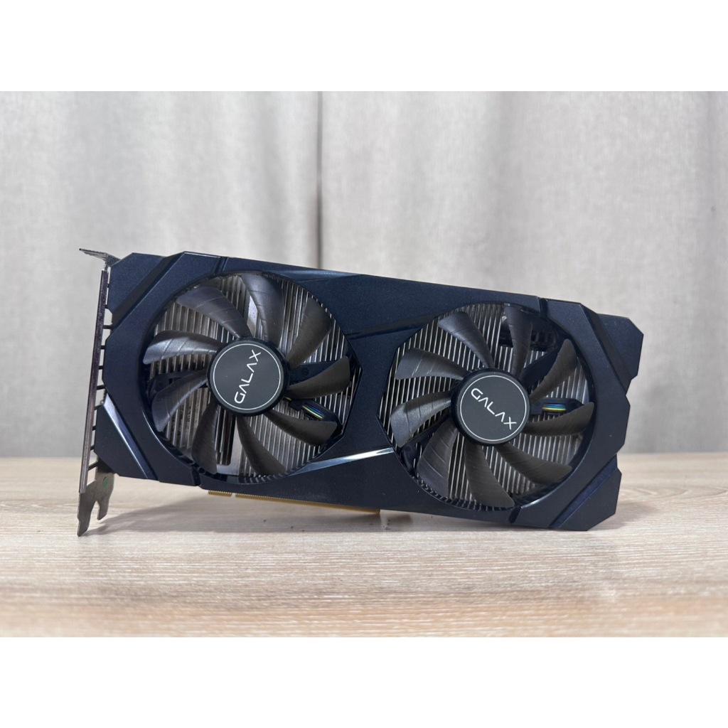 การ์ดจอ(graphic card) GALAX GTX 1660 super 1click oc 6GB DDR6  (ต่อไปเพิ่ม 8 PIN X 1 )