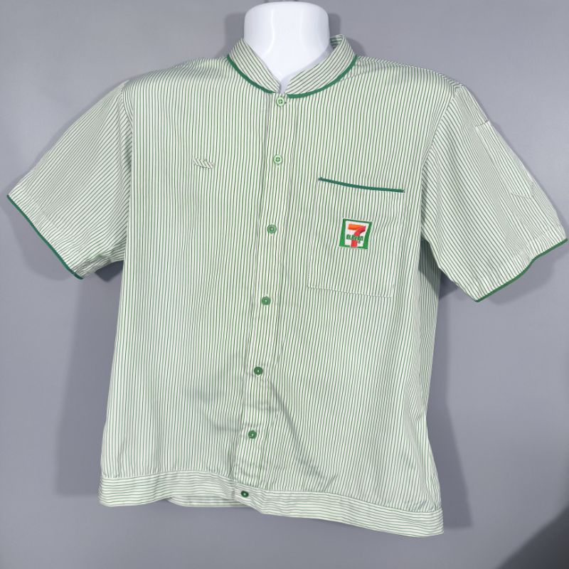 มือสอง เสื้อพนักงาน เซเว่น อก 44 ชุดฟอร์ม 7-11
