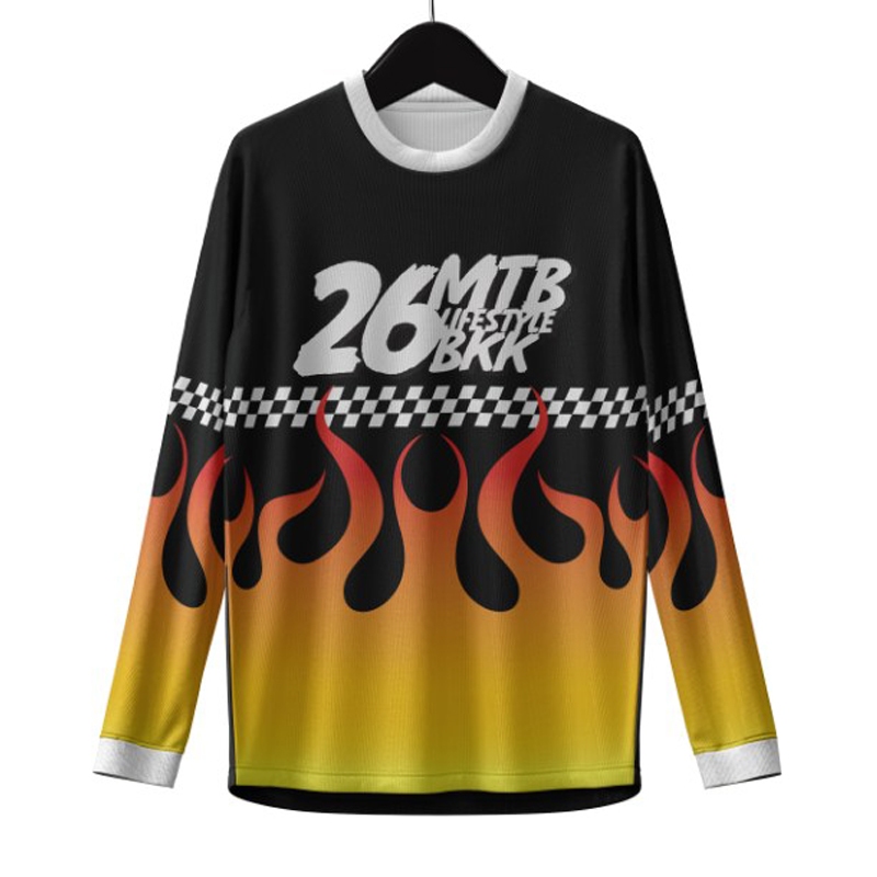 เสื้อแขนยาวพิมพ์ลาย 26MTB LIFESTYLE BKK