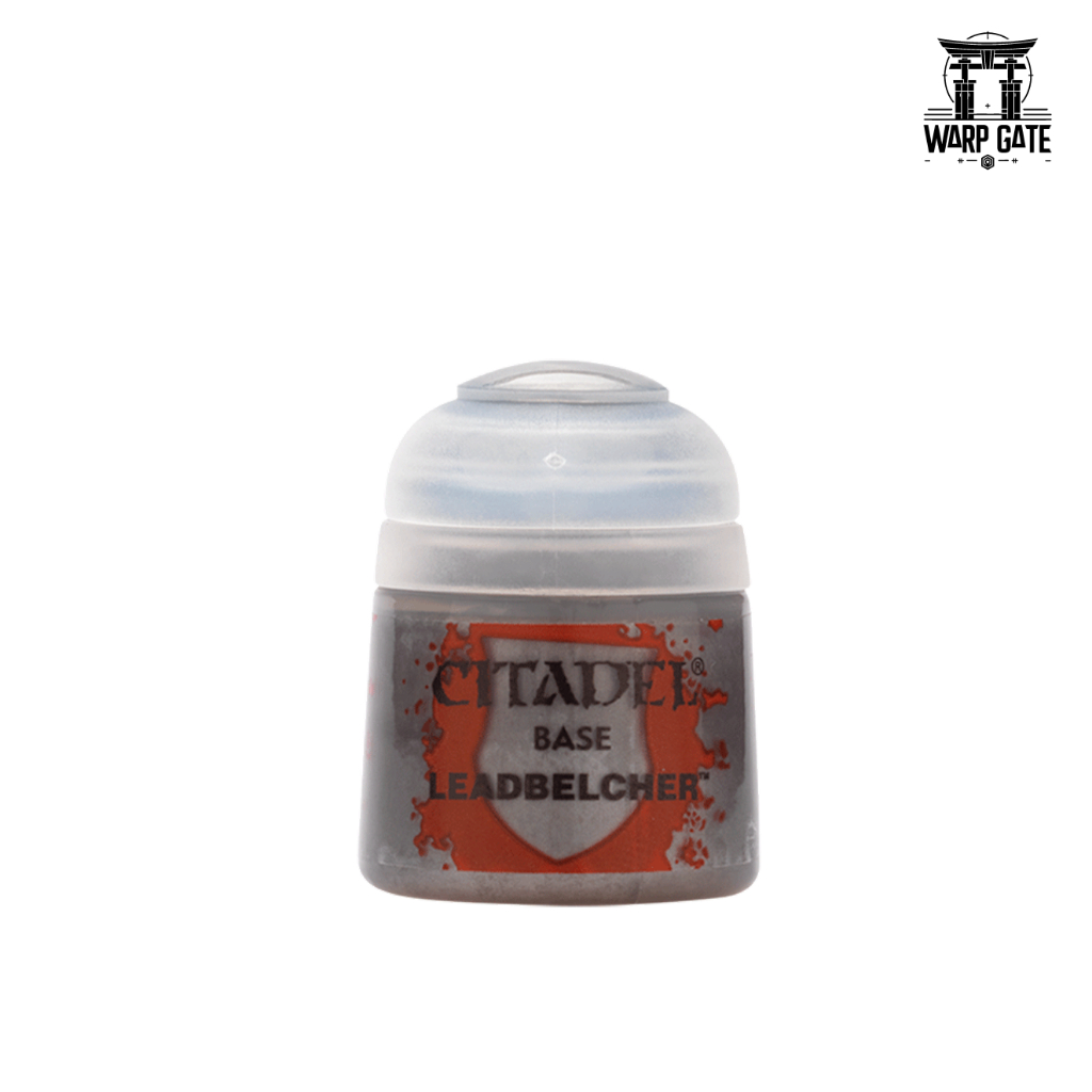 CITADEL COLOUR: BASE: LEADBELCHER ซิทาเดล เบส สีเงิน สีเมทัลลิก