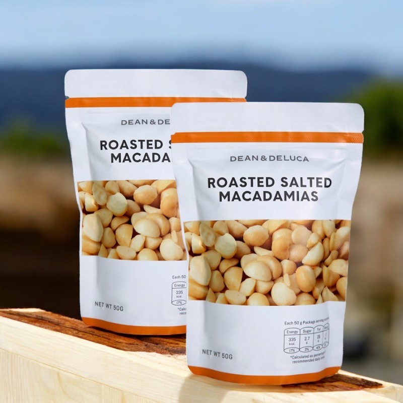 D&D ROASTED MACADAMIAS 50g