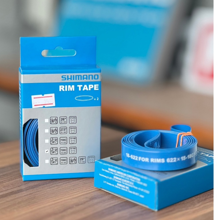 ริมเทปล้อจักรยาน Shimano 700c หน้าขอบล้อกว้าง 15-18c