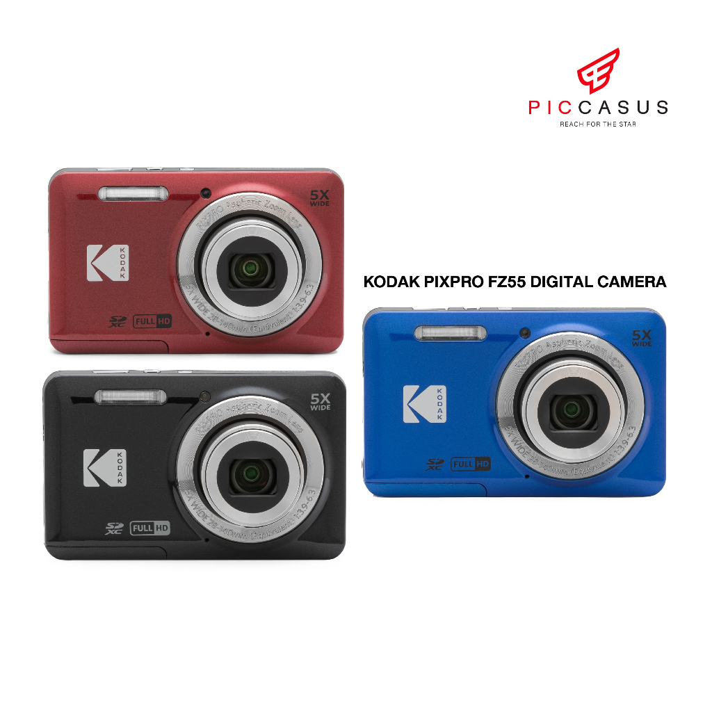 (พร้อมส่ง)KODAK PIXPRO FZ55 กล้องคอมแพค ประกันศูนย์ไทย 2 ปี