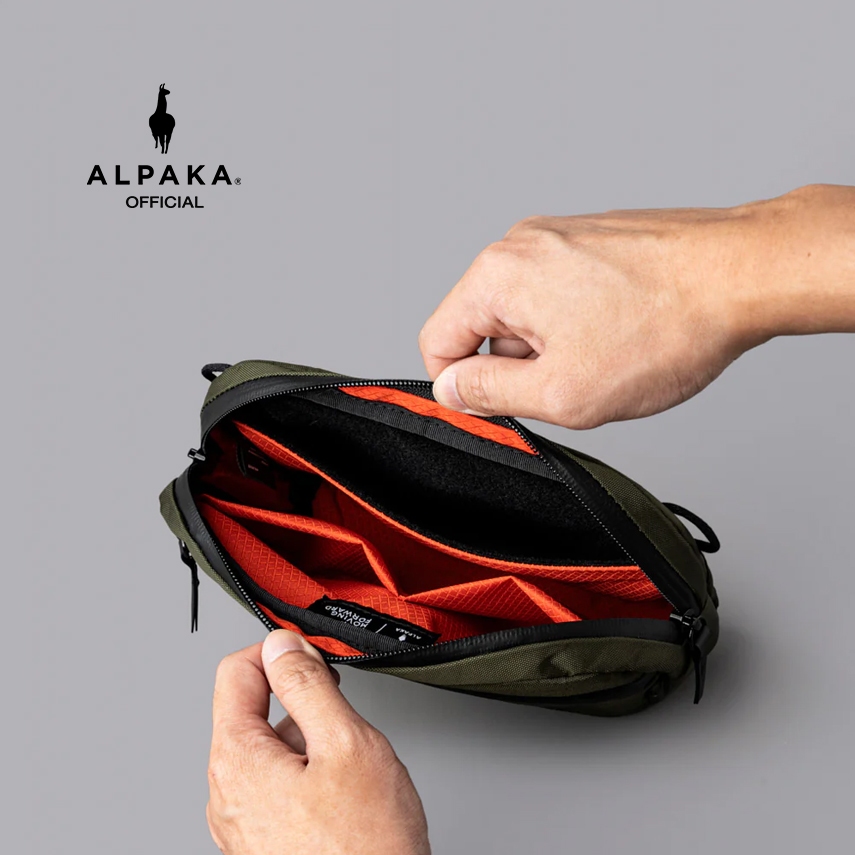กระเป๋า Alpaka - Flight Sling 1L สี X-PAC Olive Green