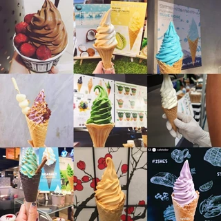Softmix - ผงทำไอศครีมซอฟท์เสิร์ฟรสโยเกิร์ต สูตรแสตนดาร์ด (Standard Yogurt Soft Serve Powder)