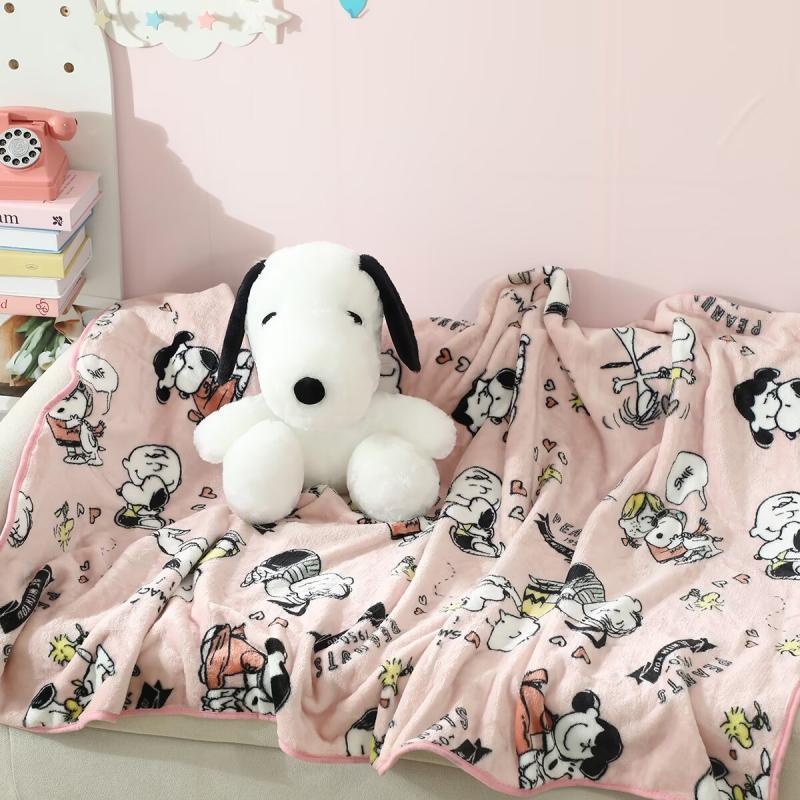 (พร้อมส่ง🐶) 2in1 Snoopy blanket ตุ๊กตาผ้าห่มสนู้ปปี้ น่ารักมาก