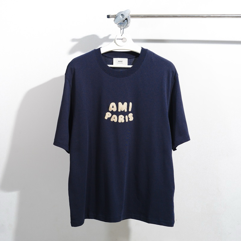 AMI PARIS patch t-shirt