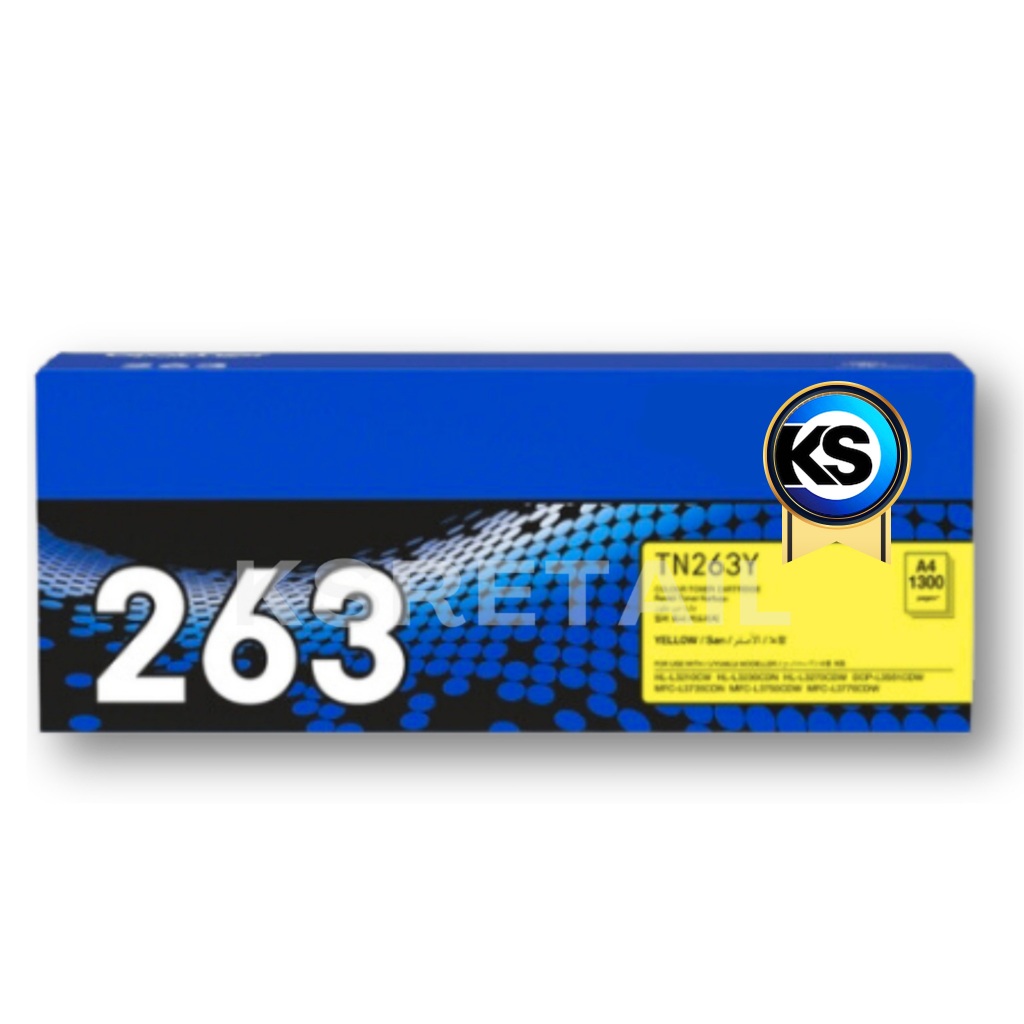 Brother TN-263Y ตลับหมึกโทนเนอร์ สีเหลือง ตลับหมึกพิมพ์  Yellow Original Toner Cartridge รับประกัน 5 ปี - รูปที่ 4