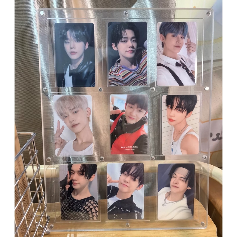 กรอบรูปอะคริลิค 1/4/6/9/12ช่อง กรอบรูป ใสและโปร่งใส กรอบรูป กันฝุ่น สามารถวางในแนวตั้งหรือแนวนอน - รูปที่ 6