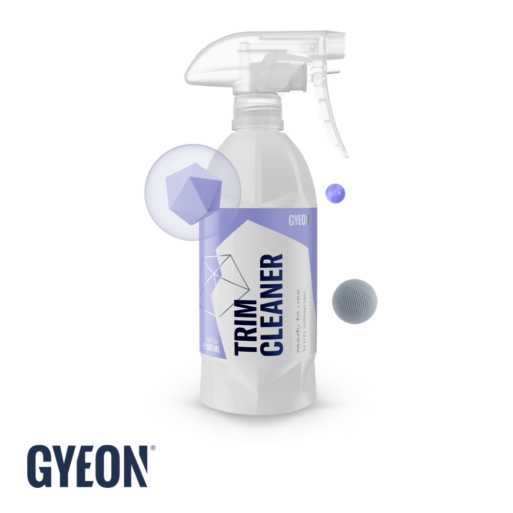 GYEON Q²M TRIM CLEANER 500 ML. น้ำยาทำความพลาสติก ขจัดคราบWax คราบน้ำยาขัด ฟื้นฟูกลับมาดำเหมือนใหม่