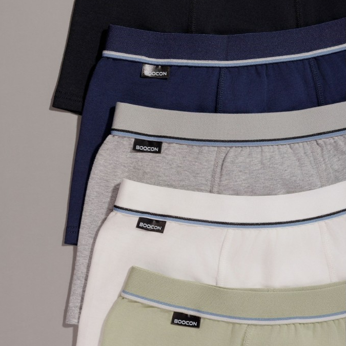 กางเกงในเด็กผู้ชายBoocon เซ็ต 3 ตัว ชั้นในเด็กผู้ชาย กางเกงในผ้าฝ้าย เนื้อนุ่ม ใส่สบาย พร้อมส่ง - รูปที่ 4