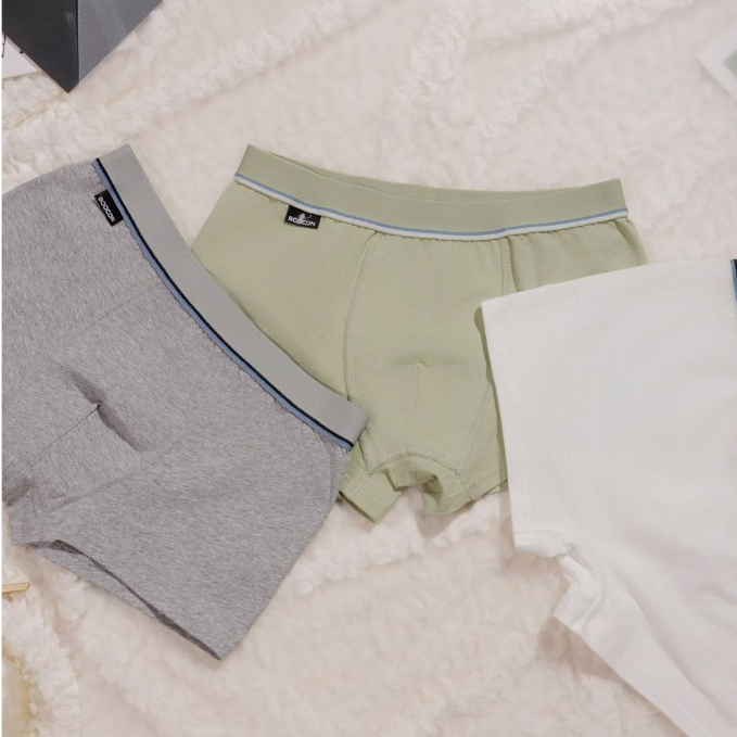 กางเกงในเด็กผู้ชายBoocon เซ็ต 3 ตัว ชั้นในเด็กผู้ชาย กางเกงในผ้าฝ้าย เนื้อนุ่ม ใส่สบาย พร้อมส่ง - รูปที่ 5