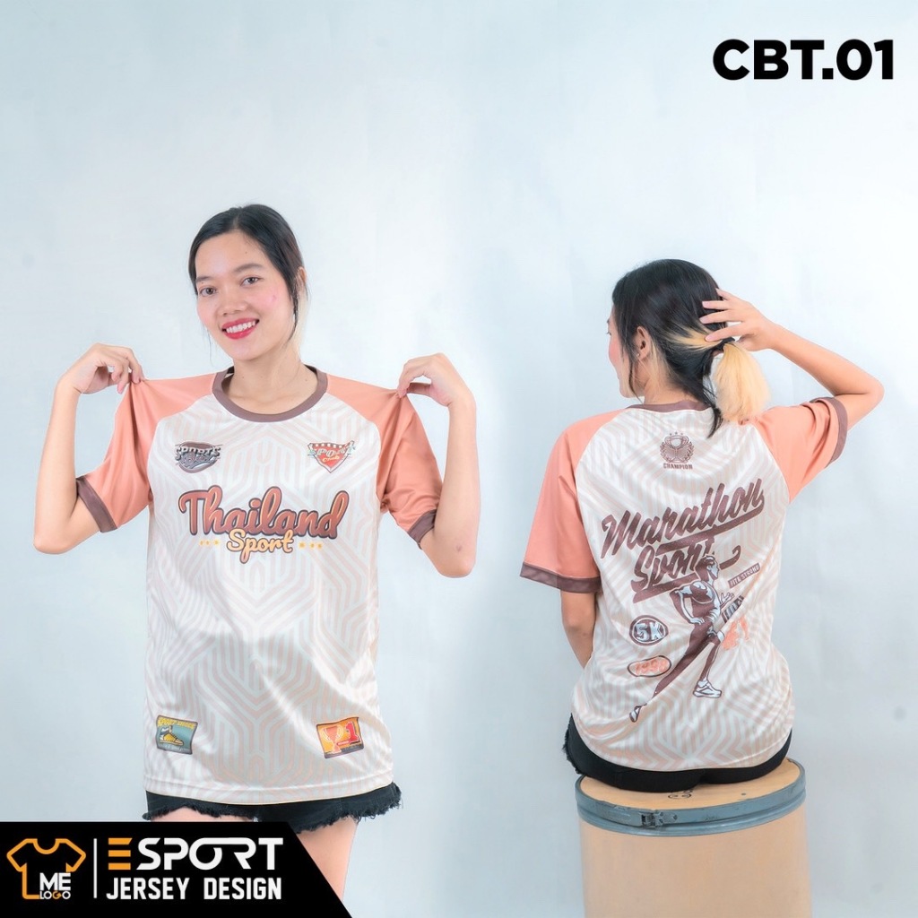 เสื้อกีฬา (CBT) แนวหวานๆๆๆ เท่ห์ๆ ลายมาใหม่ ใส่ได้ ทั้งผู้หญิง-ผู้ชาย