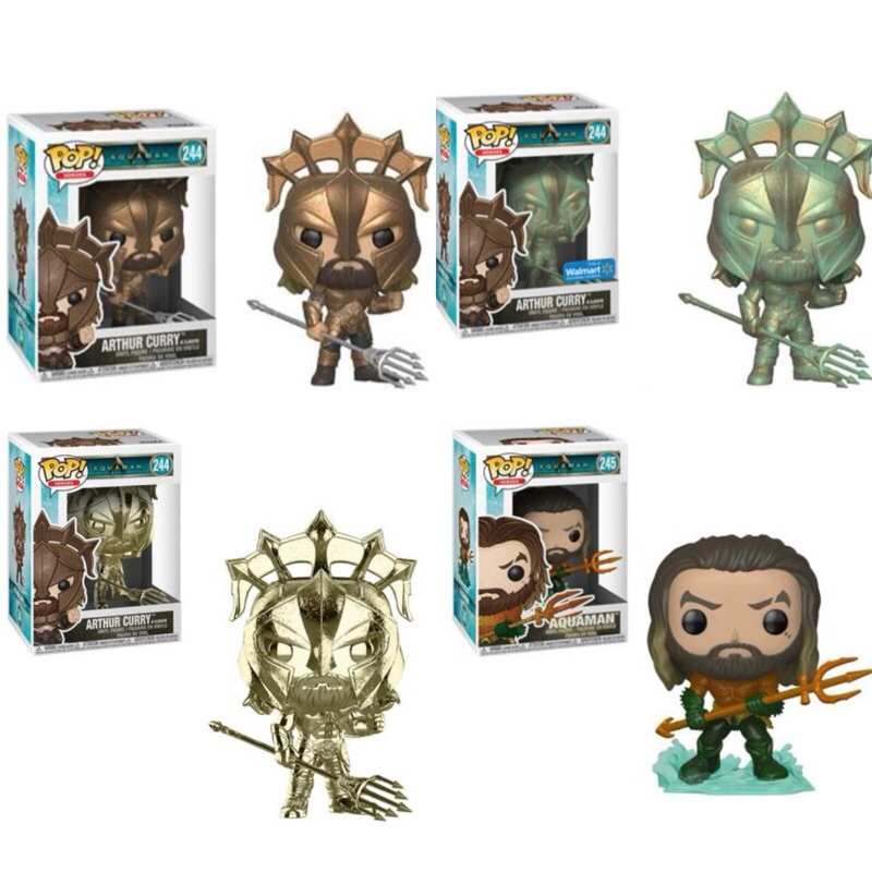 Funko Pop Aquaman Arthur Curry No. 244 245