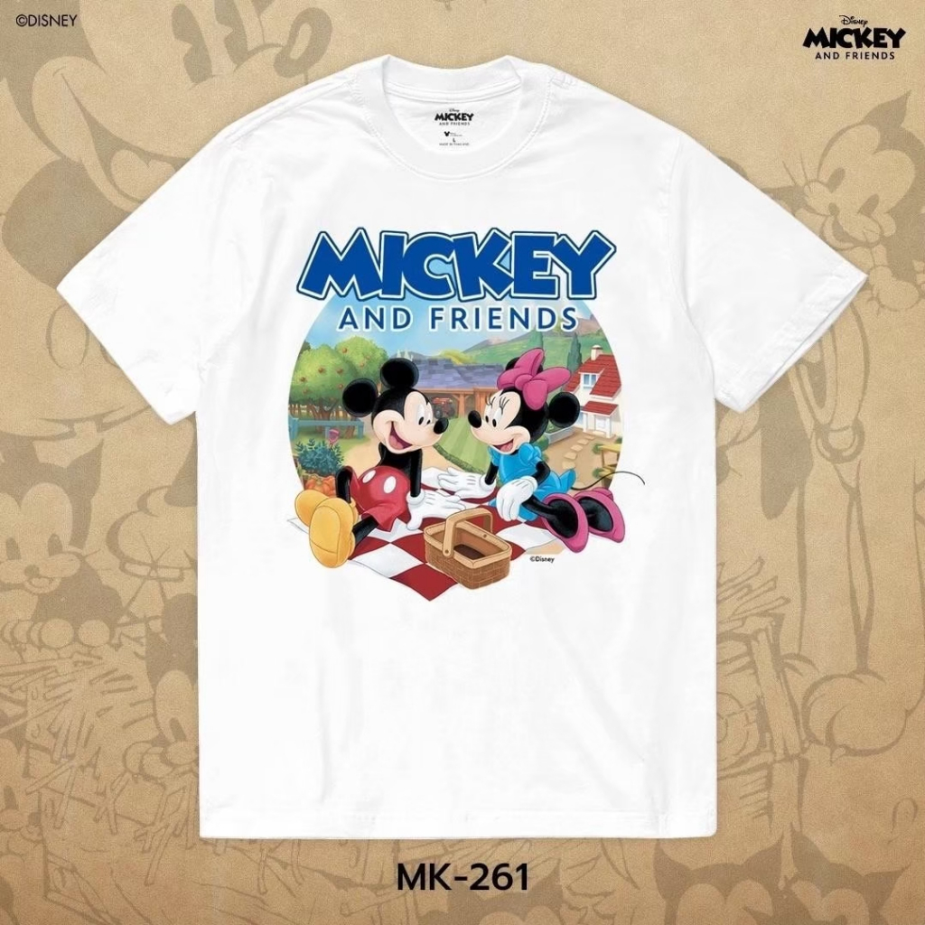 เสื้อยืดmicky mouse  รหัส MK_250510_68