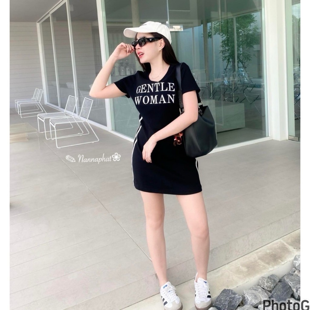 🔥🔥สินค้าขายดี🔥🔥 #สินค้านำเข้า 🇨🇳🎏🎎 มินิเดรส✔️รุ่น👉Ro 689👈 สินค้าขายดีแฟชั่นสุดฮิต ตัวเดียวจบครบทุก ค