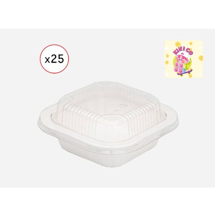 ซุปเปอร์เซฟ ถาดกระดาษเหลี่ยมซุปเปอร์เซฟ เบอร์ S010 270มล. x 25 ถาดกระดาษ ถาดกระดาษใส่อาหาร