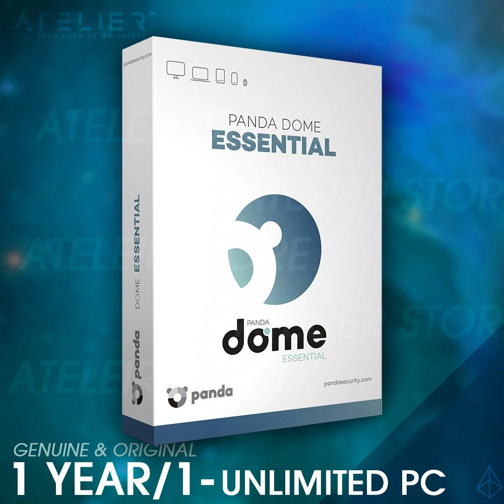 Panda DOME ESSENTIAL - รองรับ Windows XP, Vista, 7, 8, 10, 11 + Mac, Android