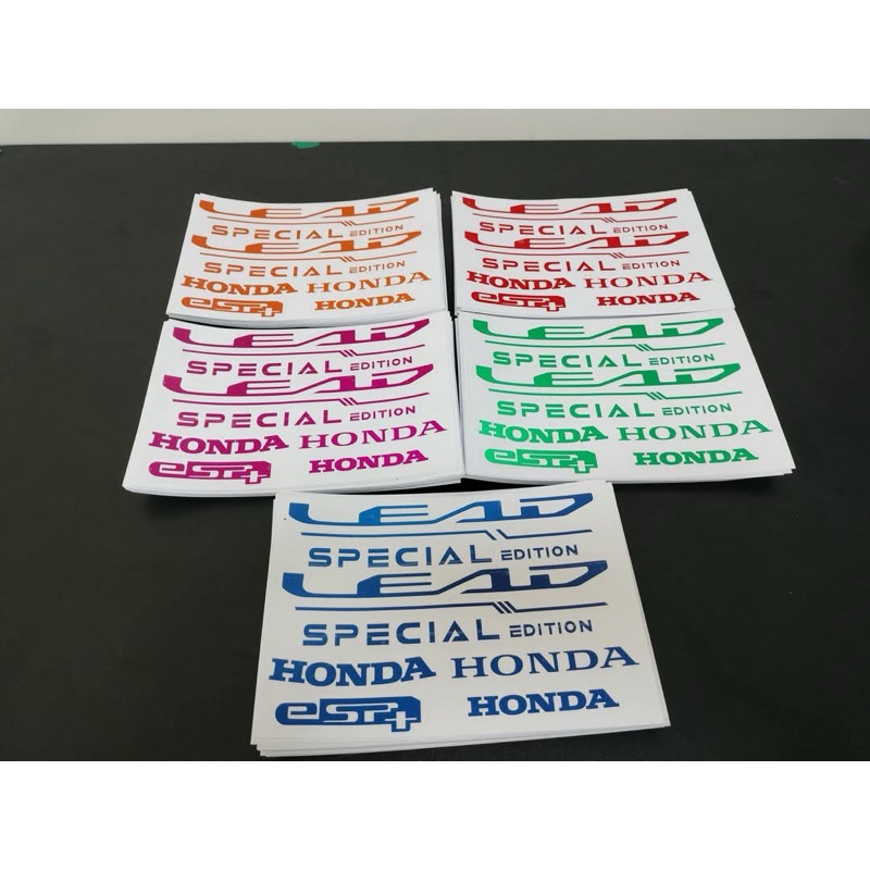 New LEAD สติ๊กเกอร์ LEAD 2025  ติดทับโลโก้เดิม  LEADสะท้อนแสง หลีด2025 สินค้าพร้อมส่ง